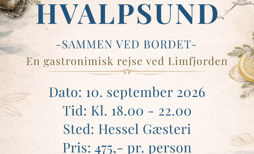 Hvalpsund - Sammen ved bordet