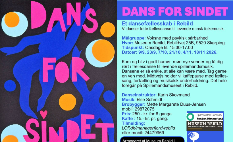 Dans for sindet - et dansefællesskab for ensomme og psykisk sårbare voksne.